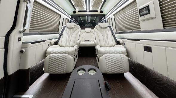 8 passenger sprinter van interior stamford