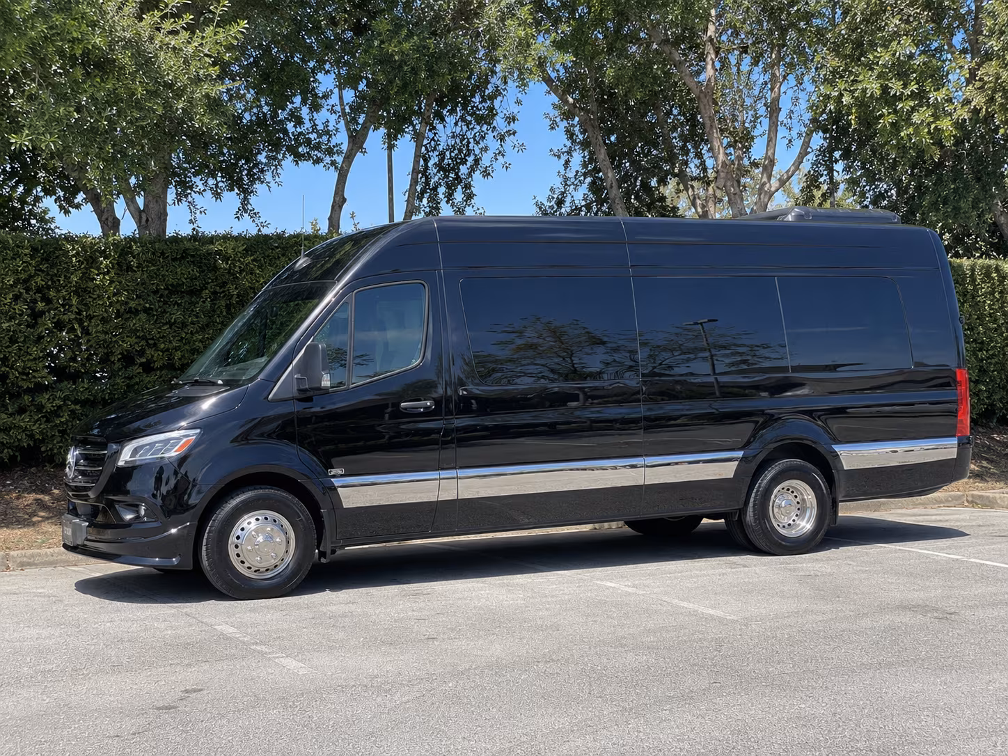 sprinter van options for stamford trips