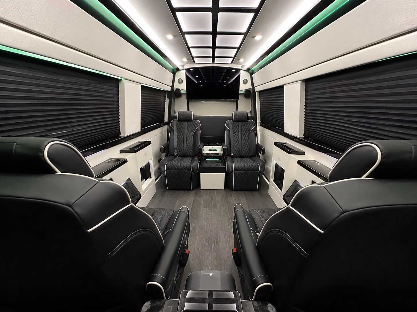 stamford 20 passenger sprinter van interior