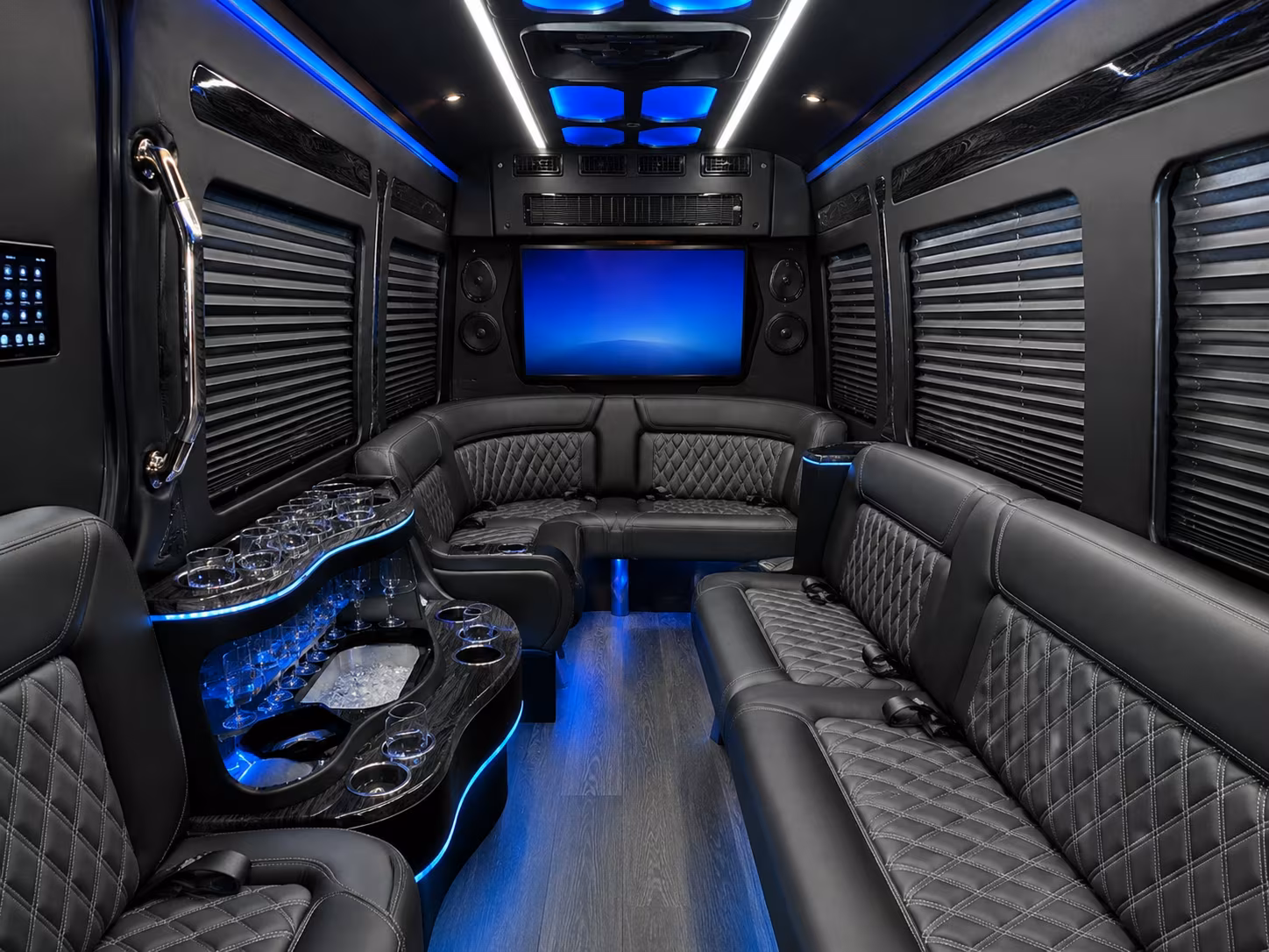 stamford sprinter limousine interior